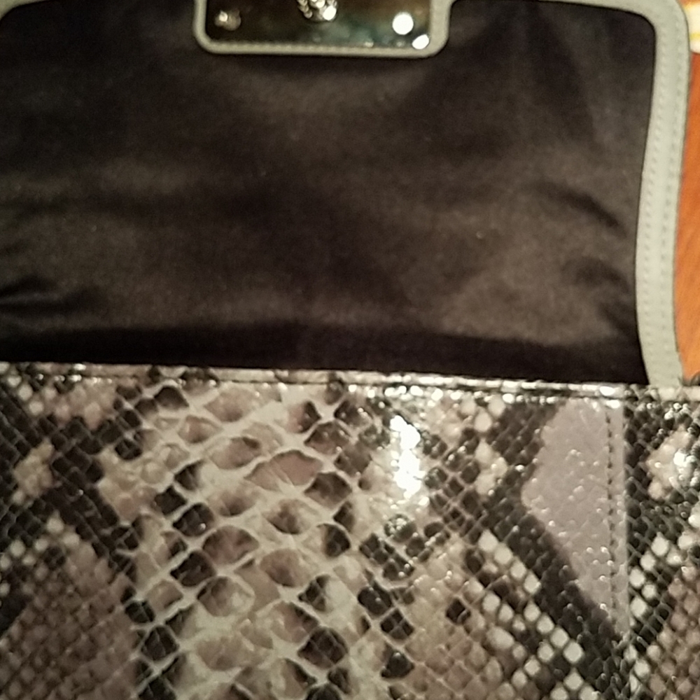 Coach Kirsten Embossed Python Crossbody - image 8